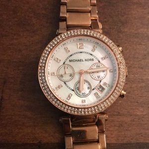 Michael Kors Rose Gold Watch